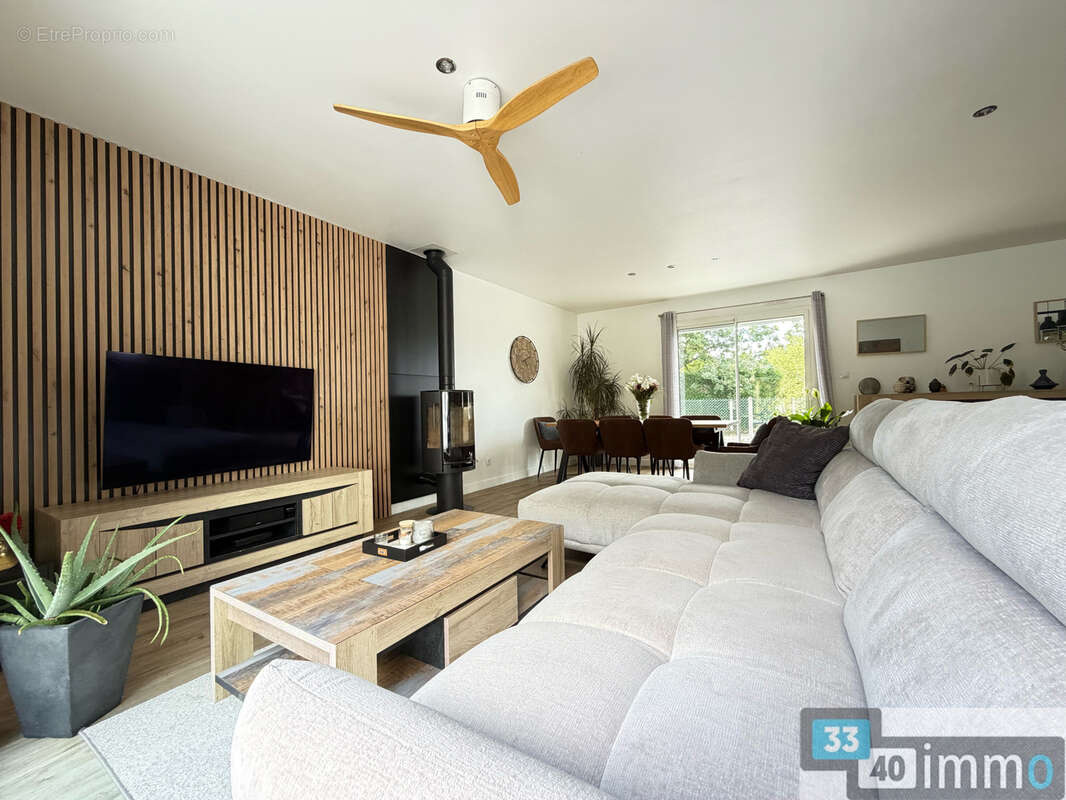 Maison avec piscine lagon et dépendance   belin-béliet - photo 4