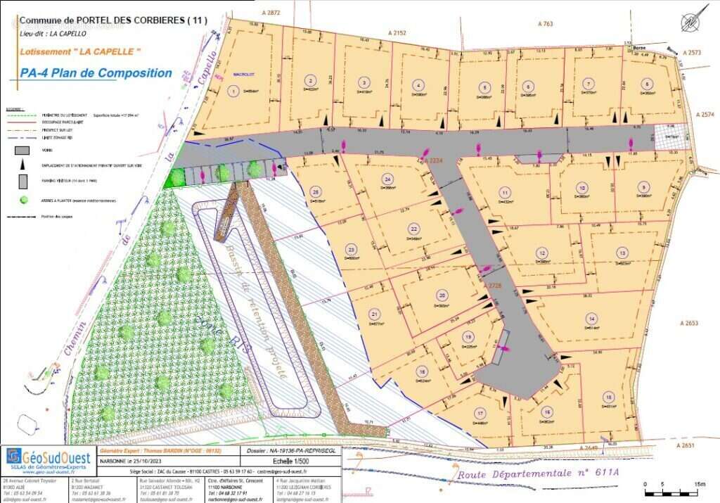 Terrain à PORTEL-DES-CORBIERES