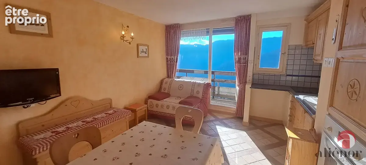 T2 entièrement rénové   Esprit montagne, mobilier sur mesure et parking à Samoens 1600. - photo 5