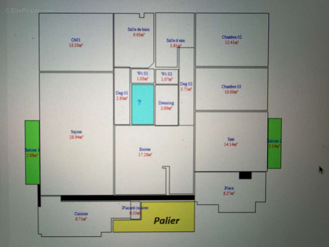 Appartement à PARIS-16E