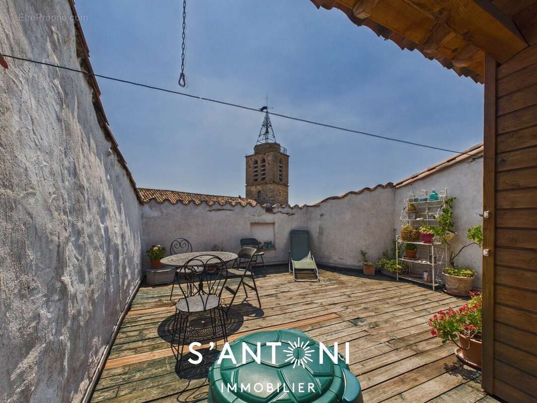 Maison de charme 150 m², 3 niveaux, tropézienne vue clocher - photo 2