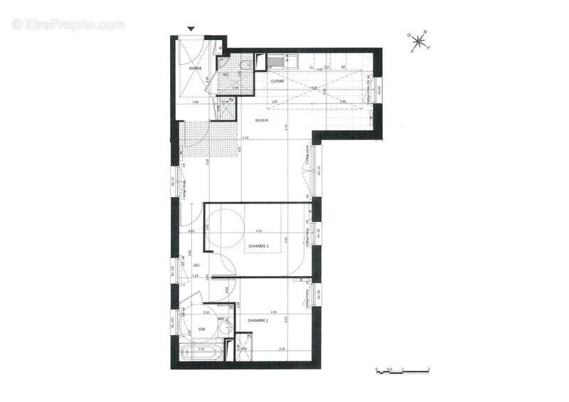 Appartement à ISSY-LES-MOULINEAUX