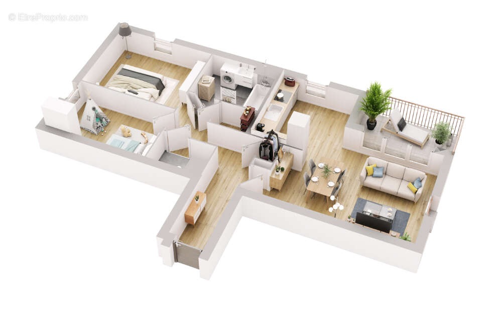 Appartement à HAUBOURDIN