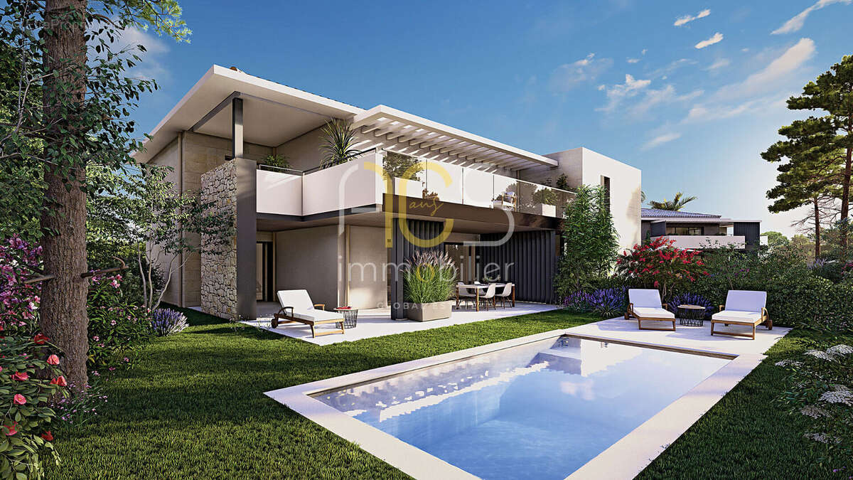 Sainte-Maxime - Appartement T3 de 78 m² avec jardin et terrasse et aperçu mer - 200m de la plage - photo 3