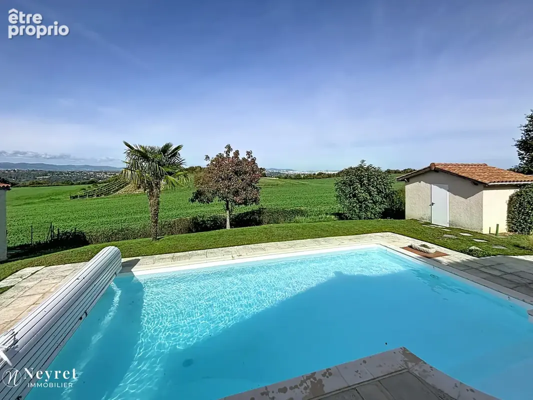 Maison 135 m2   Vue panoramique Lyon   Piscine   Terrain 1 000 m2   DPE B - photo 1