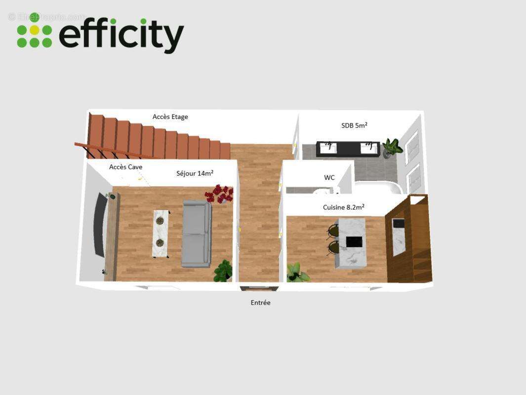 Maison 70 m² à Chateau-Arnoux-Saint-Auban  - photo 10