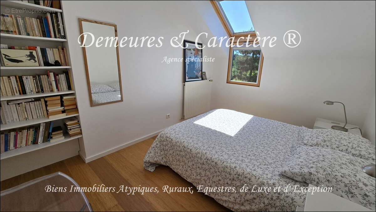 Remarquable maison d'architecte sur 3000m2 avec piscine, terrasse, boulodrome, au Sud de NANTES - photo 21