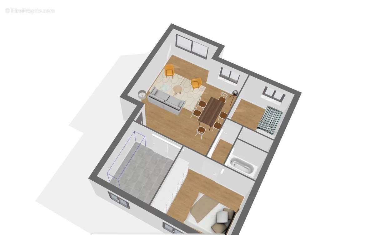 Appartement à VILLE-D&#039;AVRAY