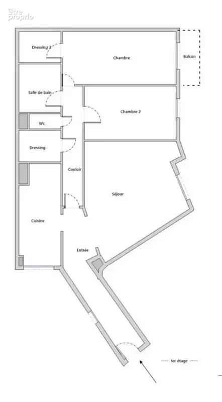 Paris 10e – Canal Saint-Martin / Quai de Jemmapes – 3 pièces de 73 m² avec balcon et parking - photo 17