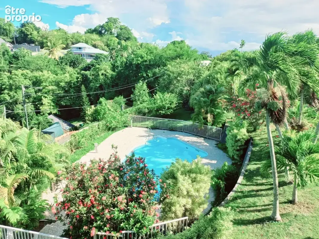Villa T4 et son appartement T2 à vendre à ABYMES-GOSIER (971), piscine, terrain 1900 m² - photo 14