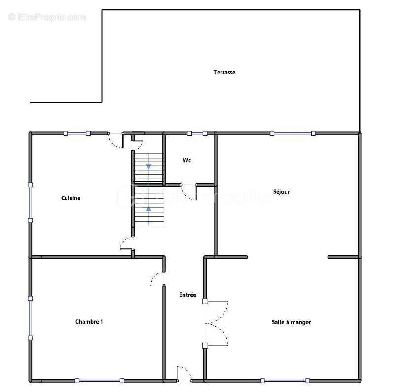 Pavillon possible 2 logements et 4 chambres 156m² garage jardin 340m² - photo 6