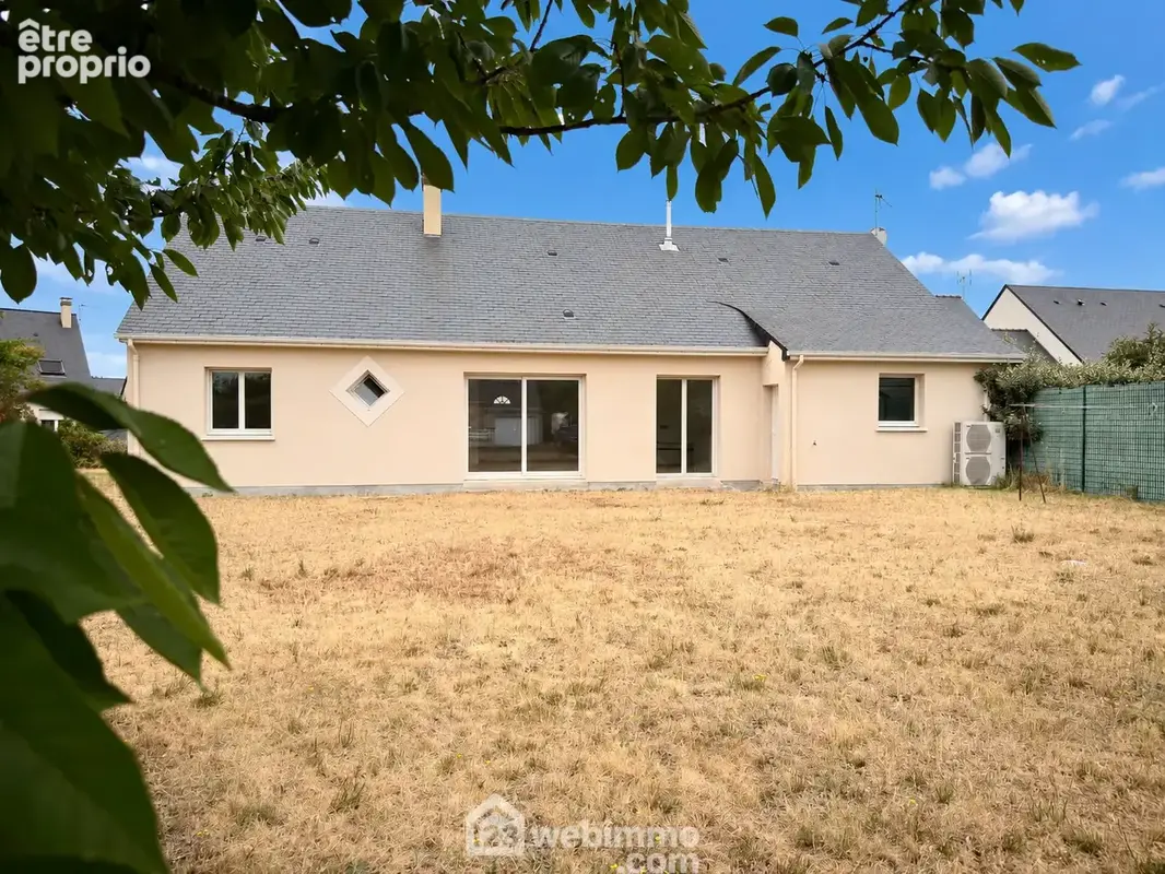 Maison avec vie de plain-pied.
