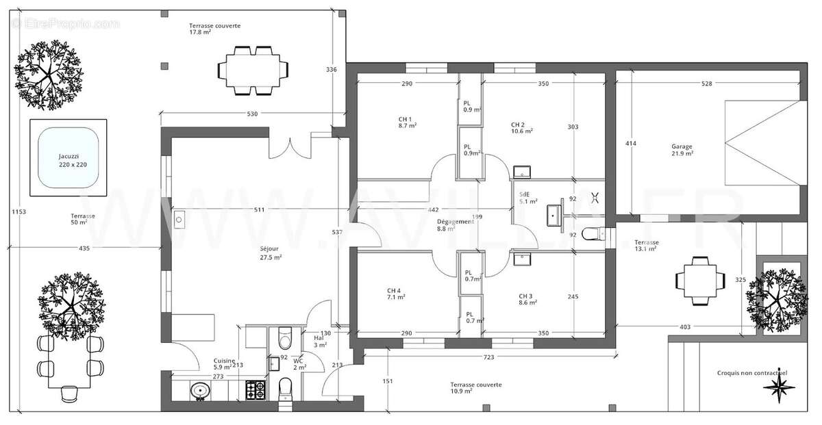 Maison à MONTBRUN-DES-CORBIERES