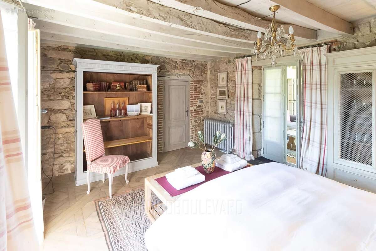 À vendre, Maison de charme à Boussac (23) vue château - photo 13