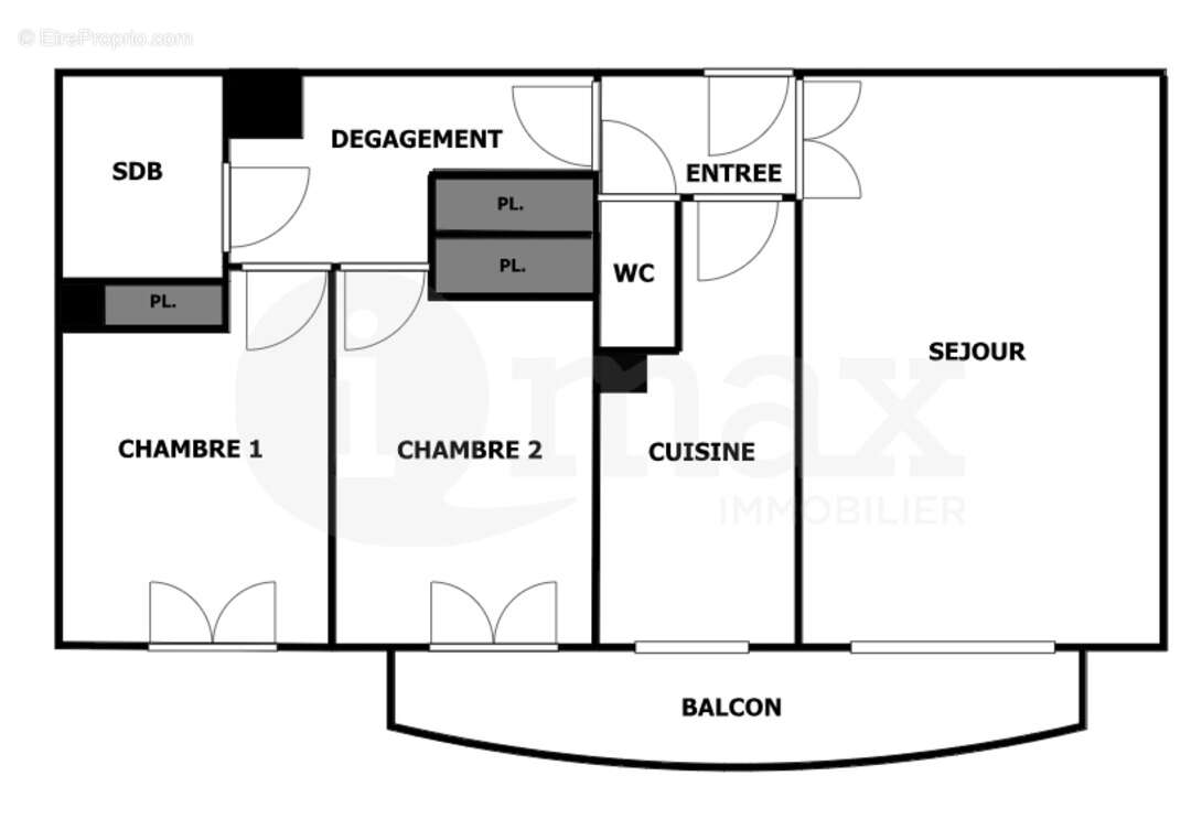 Appartement à LEVALLOIS-PERRET
