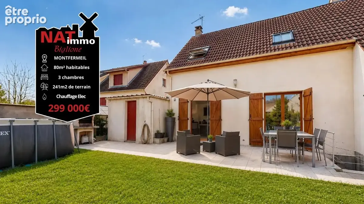 Maison 80 m² à Montfermeil  - photo 1