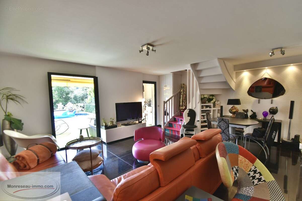 Valbonne ile verte - incroyable duplex 65m2 avec jardin 100m2 piscine - photo 6