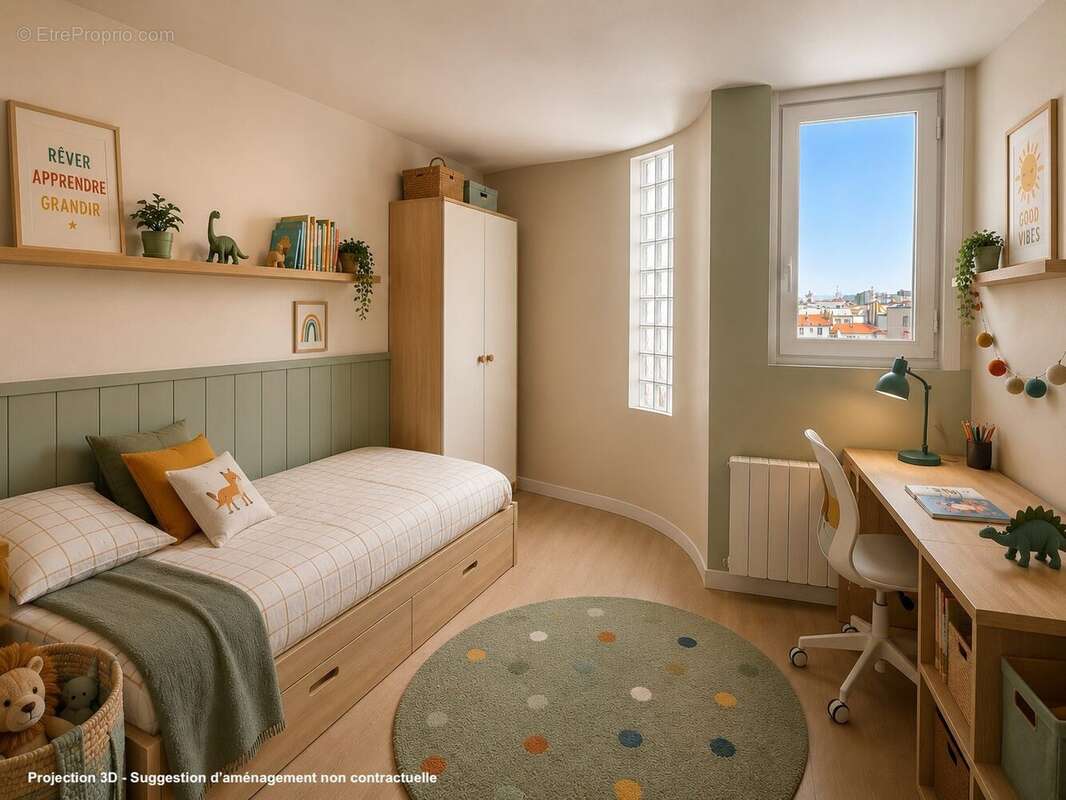 Appartement à PARIS-14E