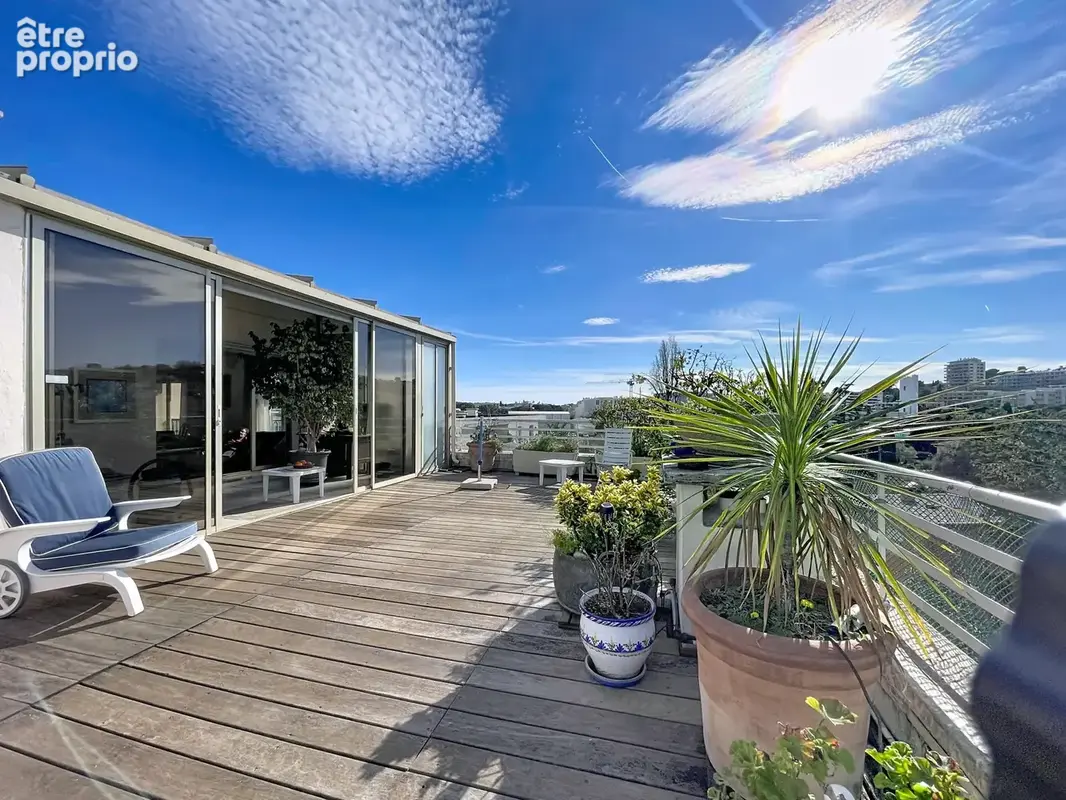 Antibes, Villa toit 154m2 avec vue mer latérale - photo 3