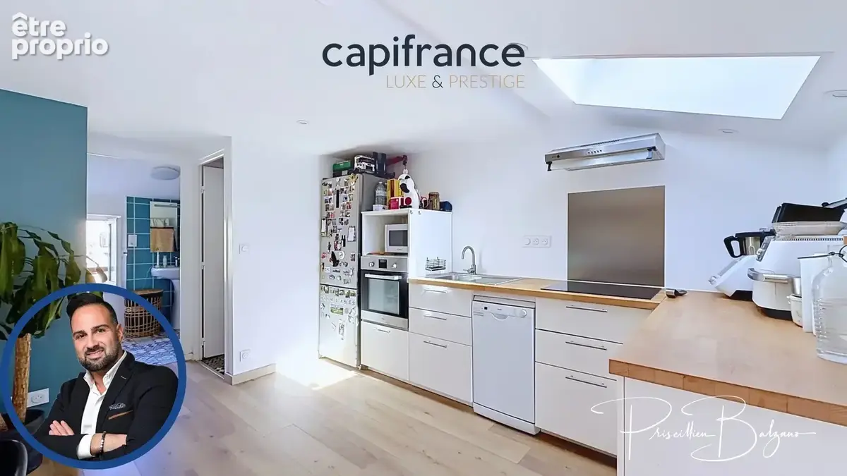 Appartement à vendre 2 pièces GREZIEU LA VARENNE (69) GRÉZIEU-LA-VARENNE – T2 de 48 m² en hypercentre, dernier étage, charme et  - photo 9