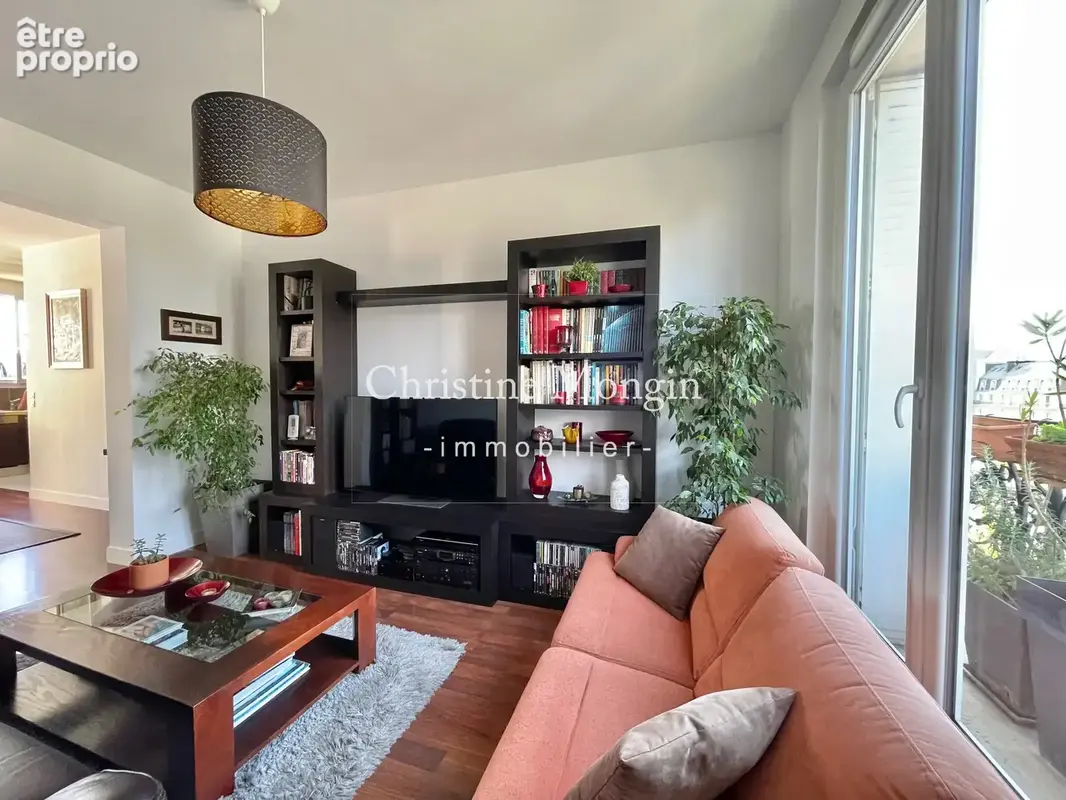 Neuilly-sur-Seine   Plaine des Sablons   4 pièces ensoleillé avec balcon, chambre de service et caves - photo 4