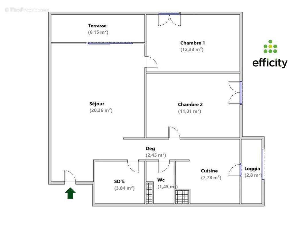 Appartement - photo 11