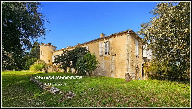 Propriété - Château Gascon Historique  - Terres agricoles, proche de AUCH (32) - photo 5