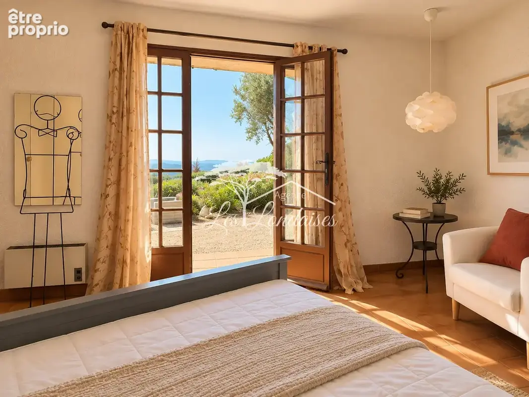 Maison provençale avec piscine et vue mer   Valcros - photo 8