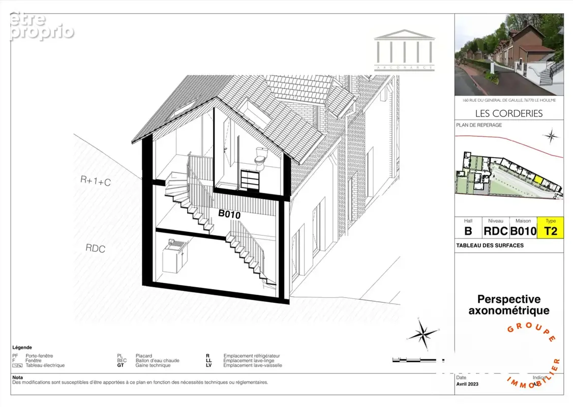 Maison 2 pièces 56 m² à vendre à Le Houlme (76770) - photo 3