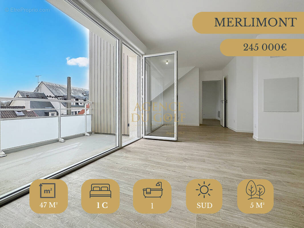 Appartement à MERLIMONT