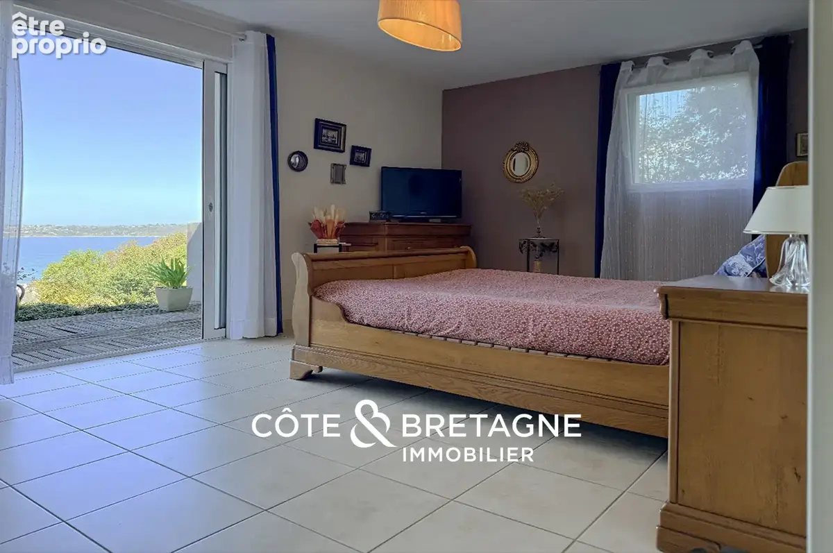 Trédrez-locquémeau   maison d’architecte lumineuse avec vue mer et grand terrain  réf : 2026168 - photo 10