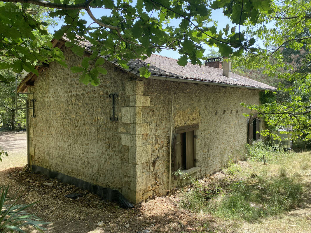 Secteur chalagnac : maison à renover terrain : 2.8 hectares - photo 4