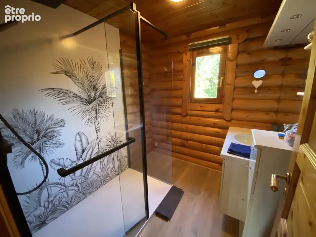 FONT-ROMEU - Vente magnifique chalet en rondins aux belles prestations - photo 26