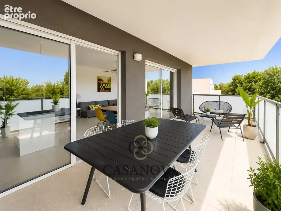 Appartement 4 pièces de 90 m² avec terrasse en dernier étage à Lattes Boirargues - photo 2