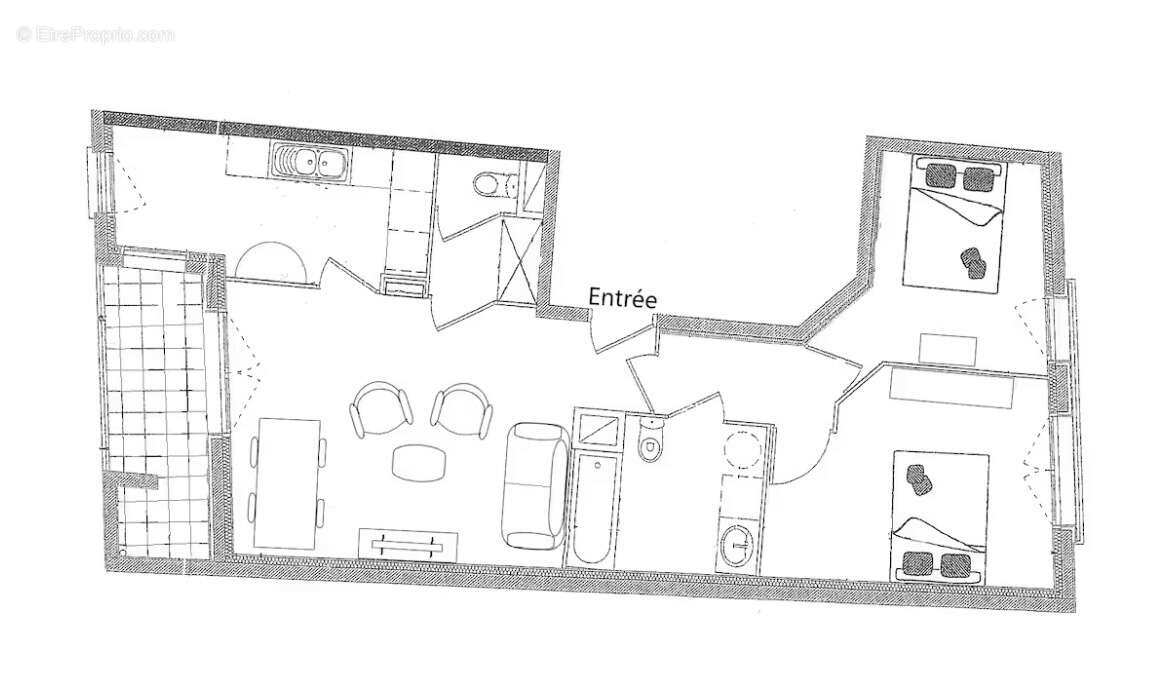 Appartement à TROUVILLE-SUR-MER
