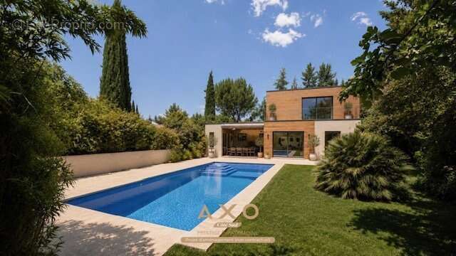 Aix en provence - proche set club - terrain viabilise clôture - 833m2 - maison r+1 -200m2 - piscine - pool house existants- 5800 - photo 5