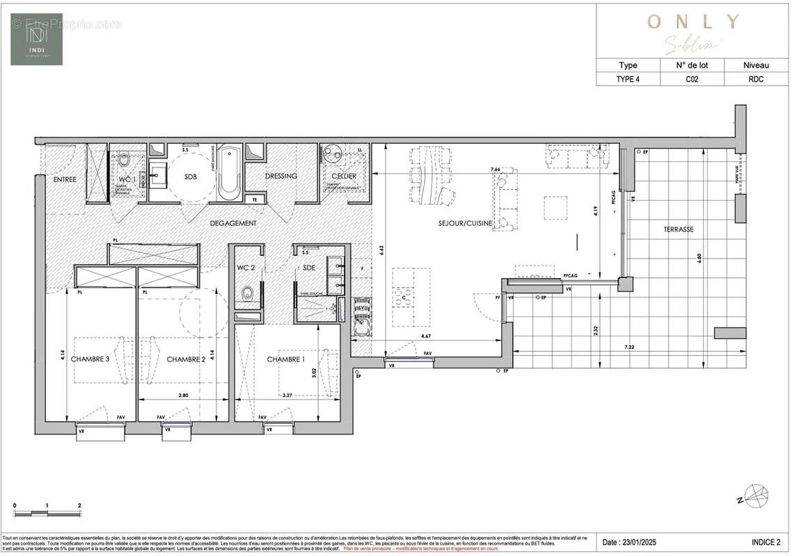 Appartement à AIX-EN-PROVENCE
