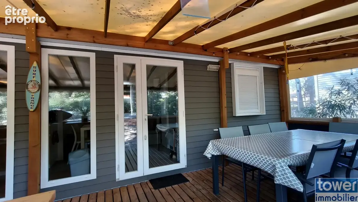 Mobilhome récent dans parc de loisirs 5 étoiles - photo 1