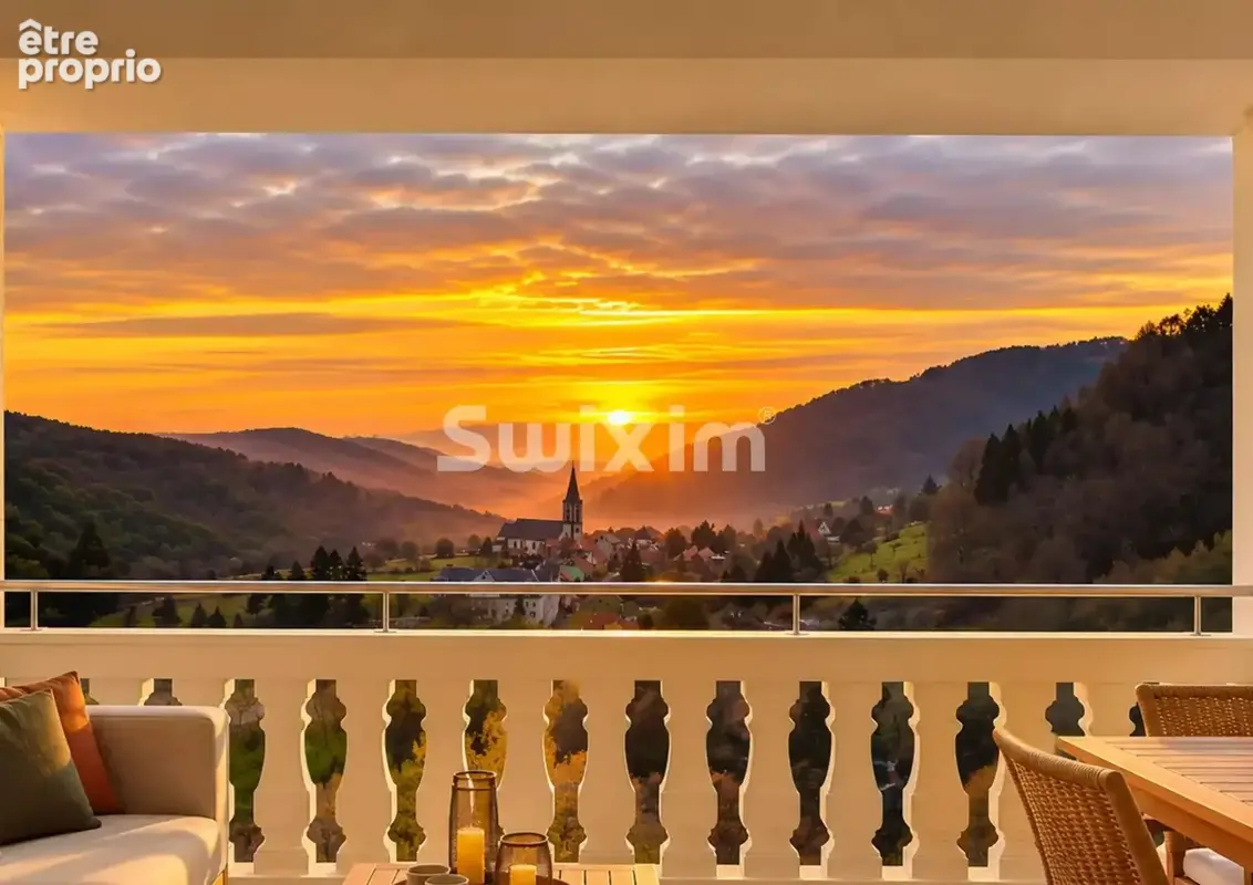 Thannenkirch – Dernier étage avec ascenseur, terrasse et 3 chambres - photo 8