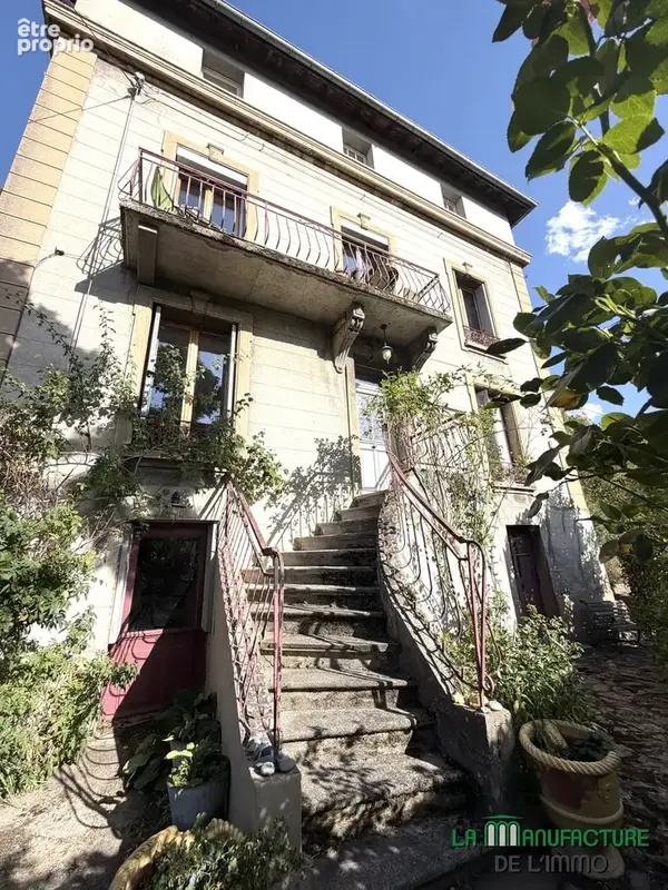 Maison bourgeoise de 1906 - 297.93 m2 habitables - parcelle de terrain de 2480 m2- secteur Cotatay / La Poura - photo 30