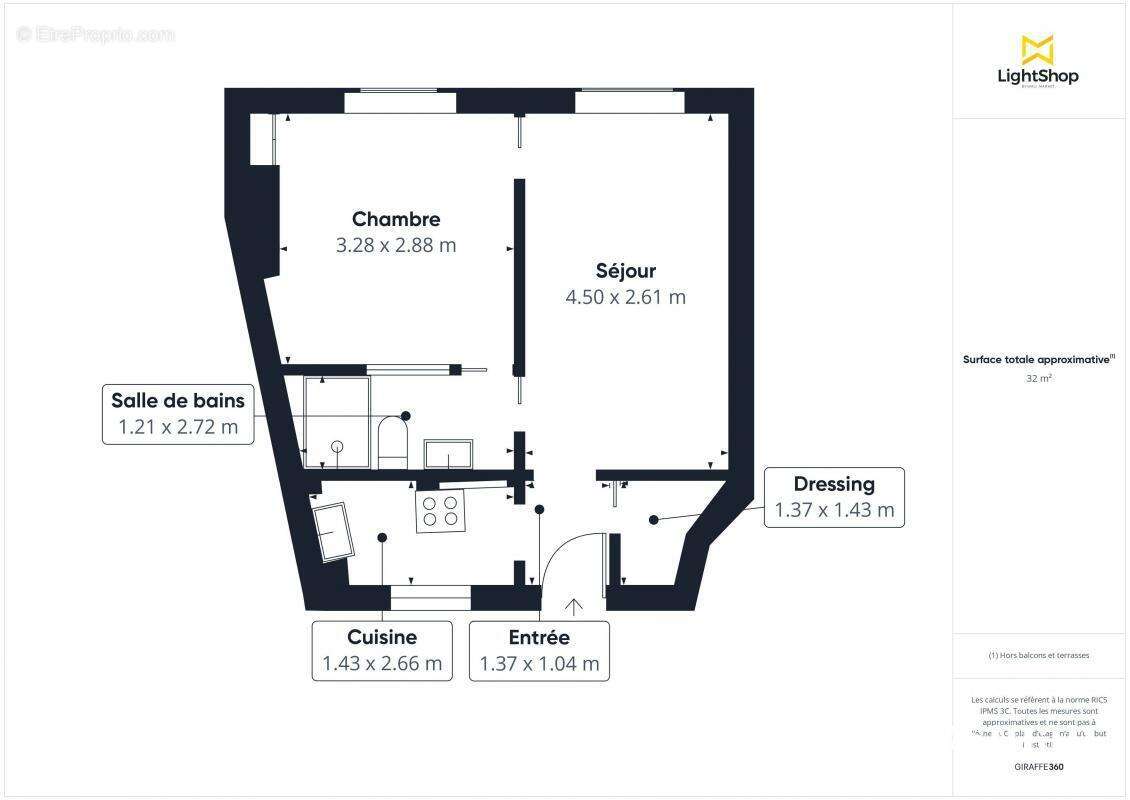 Appartement à PARIS-10E