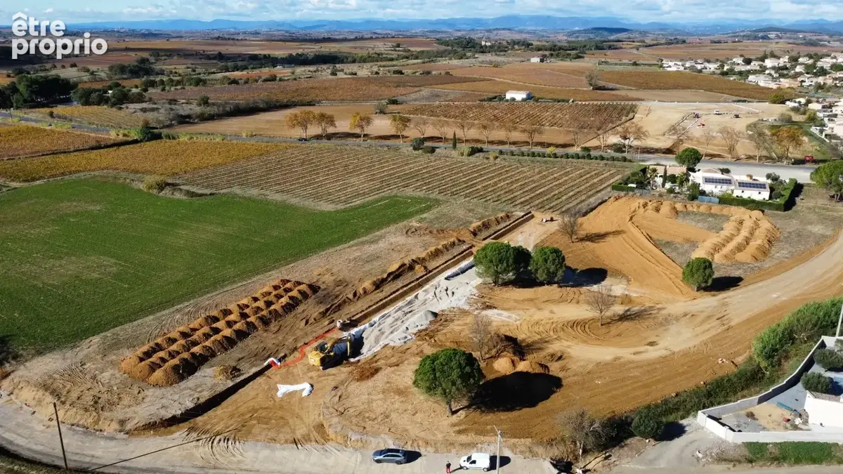 Terrain à vendre de 1011 m2 ALIGNAN DU VENT (34) - photo 6
