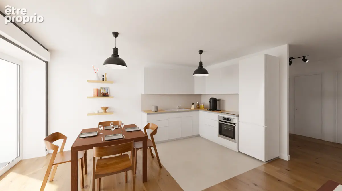 APPARTEMENT T3 de 61 m2 + jardin - photo 3