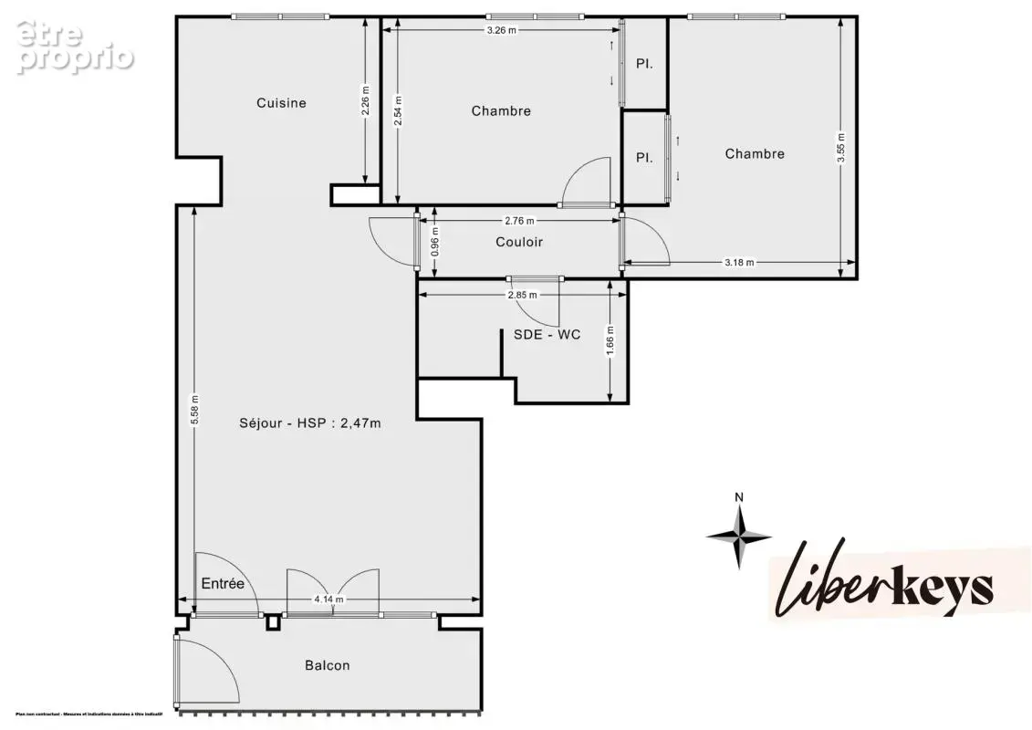  mairie de montreuil – superbe 3 pièces • 53 m² • dpe a • balcon • double parking - photo 15