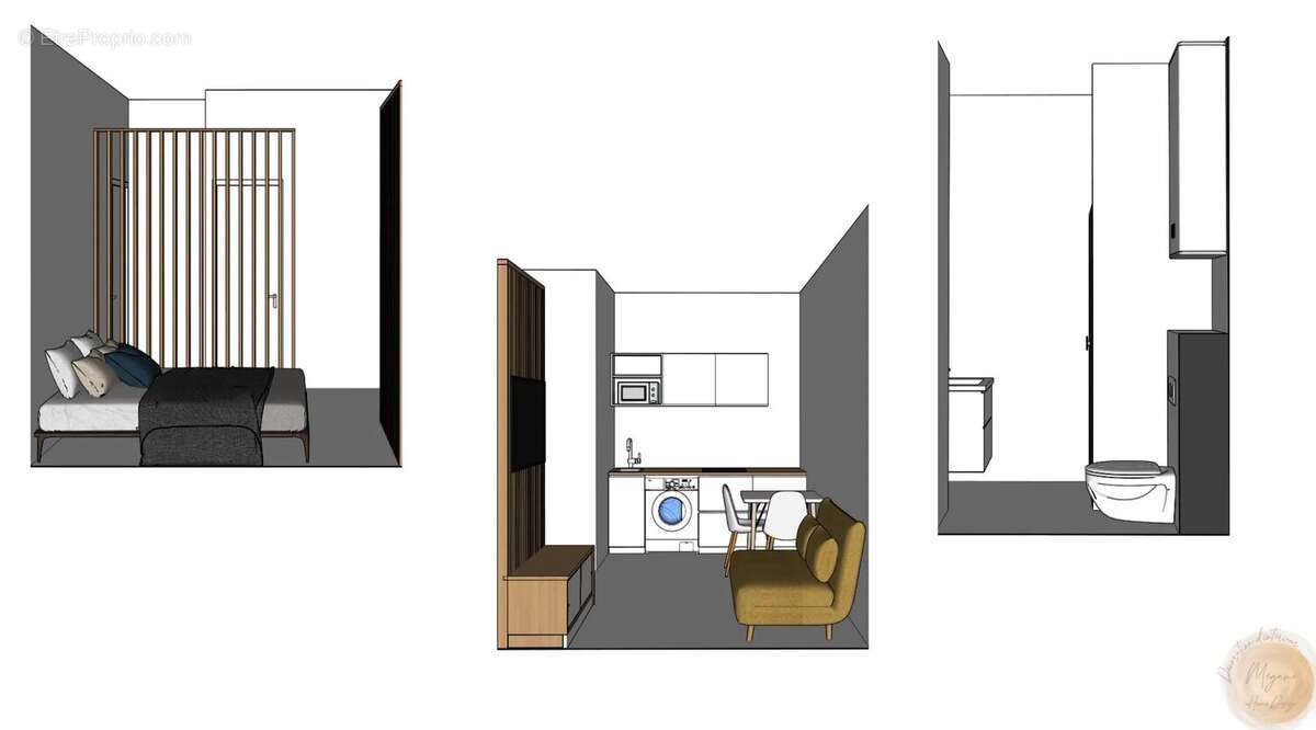 Appartement à MARSEILLE-4E