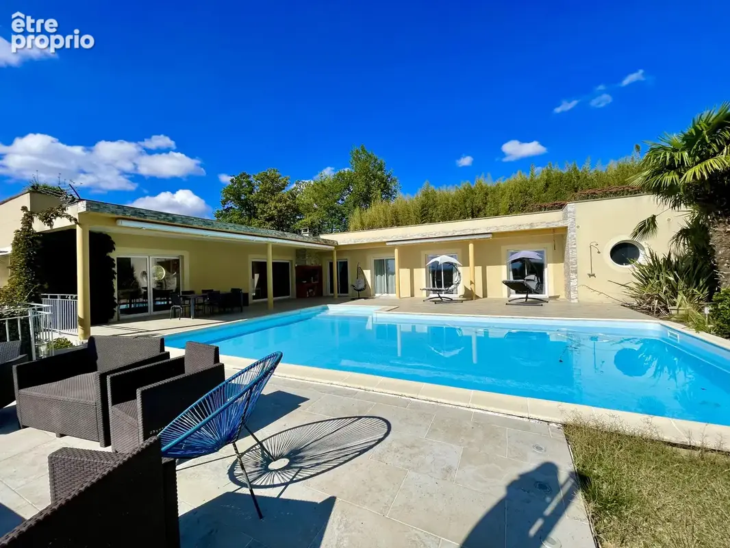 Propriété contemporaine d’exception — panorama 180o sur les pyrénées - photo 2