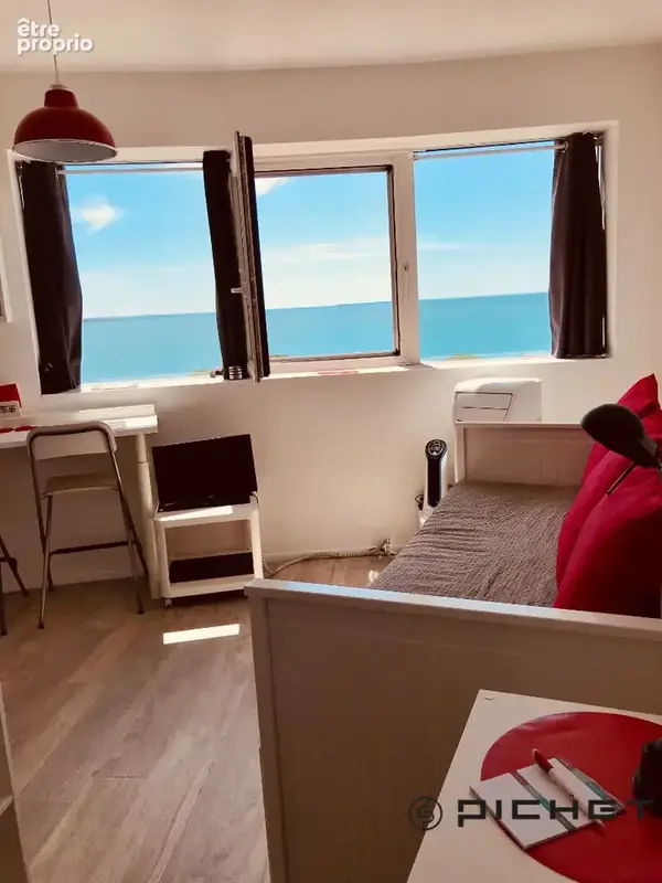 La rochelle face a la mer studio meuble de 18.61m² ; - photo 7