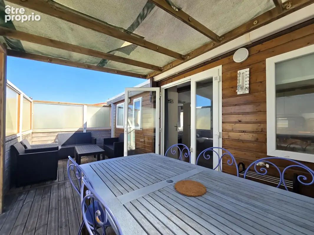 Mobilhome 3 chambres avec terrain privatif - photo 9
