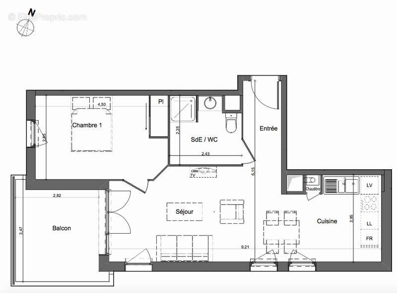 Appartement à PESSAC