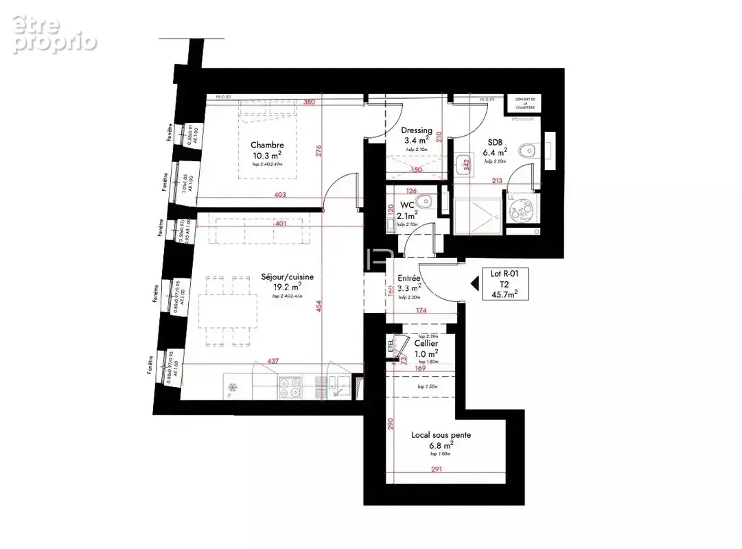 Nice, Musiciens, apparemment de 2 pièces rénové, investissement locatif - photo 2